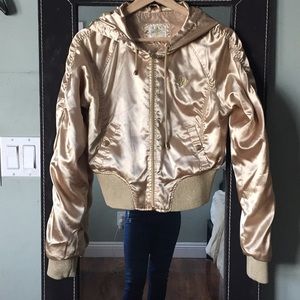 Gold Bomber Jacket & Hoodie • South Pole